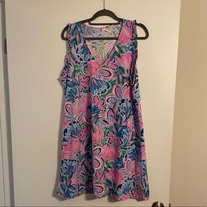 EUC Aron Swing Dress Size XL Lilly Pulitzer